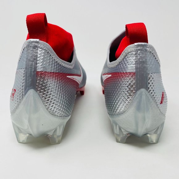 Nike Mens Vapor Edge Pro 360 Gray Pull On Low Top Football Cleats Sneakers 7.5 - Picture 3 of 6